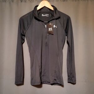 Under Armour Black Tech 1/2 Zip Lightweight Shirt Size XS NWT
